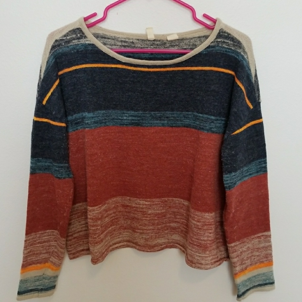 Anthropologie Moth Striped Top
